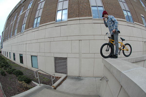 Evan V, eyeing it up.
