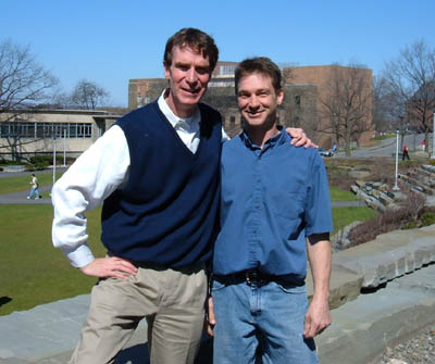 Kelly with Bill Nye the science guy...