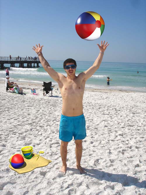 Lifes a beach.