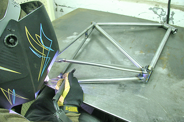 We also make these wacky single speed 700c frames called the Sword.