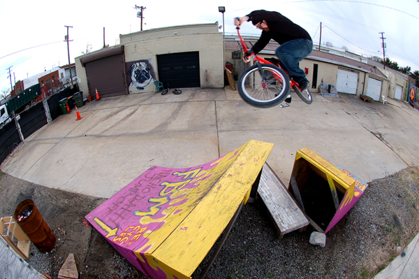 Steve Crandall, Steadfast test ride, late january- 2010