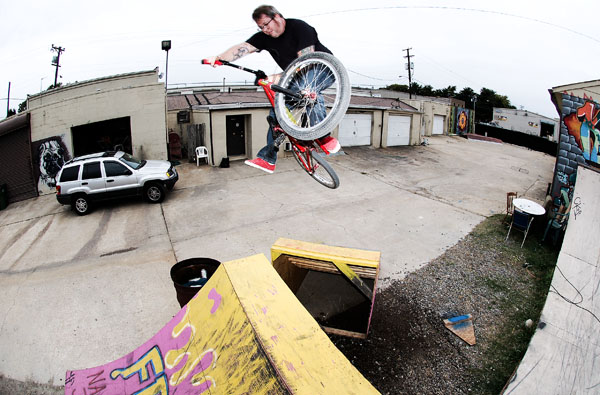 I'm just stoked to be riding bikes once in a while, old dog, old trick- Kenny Photo