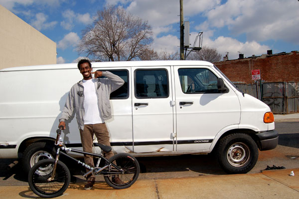 Wormz and his new rides, an 01 Dodge ram van and an FBM howler