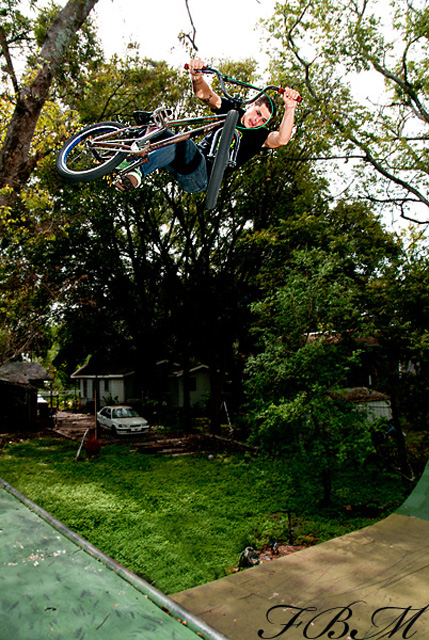 Garrett Ginch Nac on stew Johnsons Ramp- By Rick motocrossman