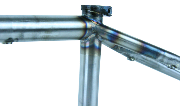 Brazed integrated clamp and removable brake hardward.
