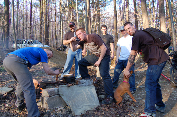 Trails are a place for friends... does that sound right?