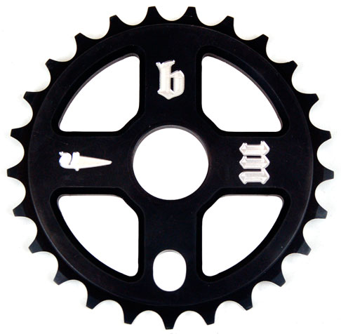 Cross sprocket - CNC Machined 7075-T6 Aluminum 25t only, Made in USA