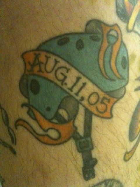 Big Daves tribute Tattoo... RIP it hard.