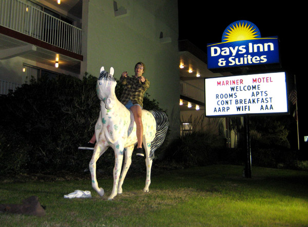 Evan, Days in Horse Ride, Kill Devil Hills...