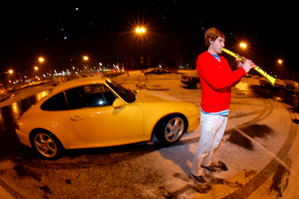 Jim Baur's Car was available for a photo shoot