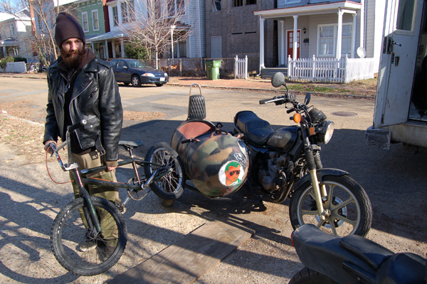 The legend lives... Derick Girard, with Sidecar.