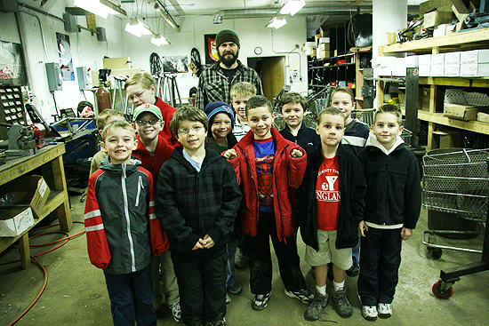 Cub Scout Pack 155 enjoying the riches of FBM.