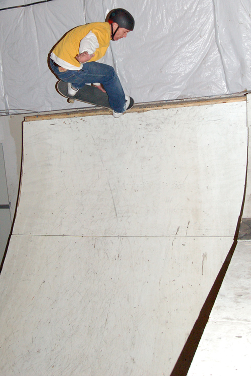 Jim Young, no coping nosepick.