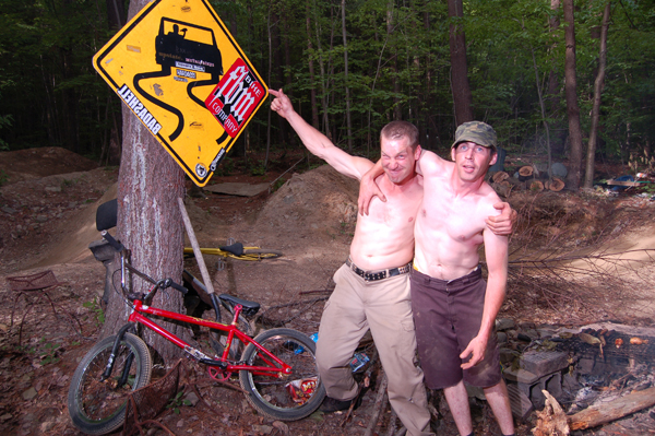 boys in the woods