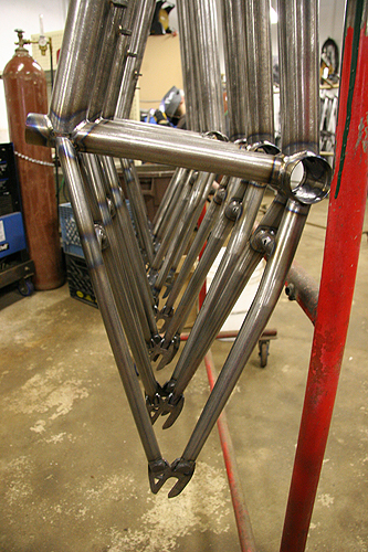 Exodus frames rolling down the line.