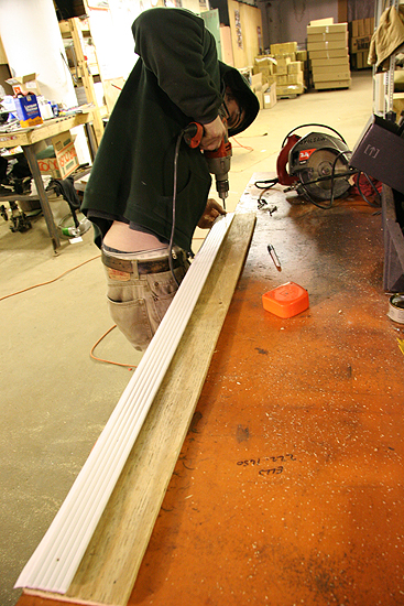 Mike's on building maintenance today.