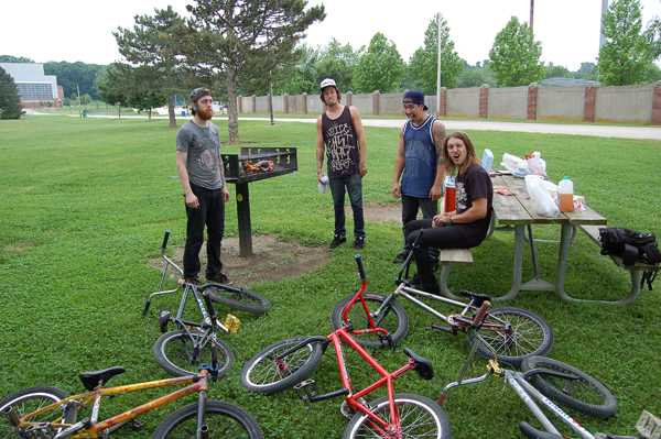 York skatepark is crowded... the picnic area ain't!