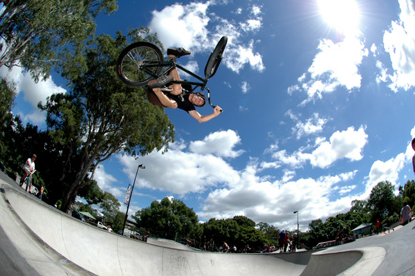 Peter koh, and another aussie cement park pancake!