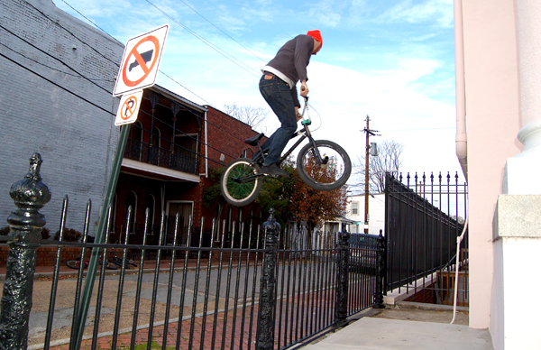Brian Lee, 360 over a fence...