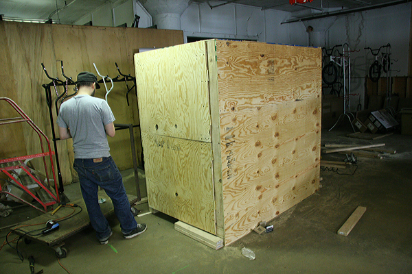Crate it and freight it.