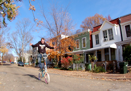 Bike surfing of bike skating?