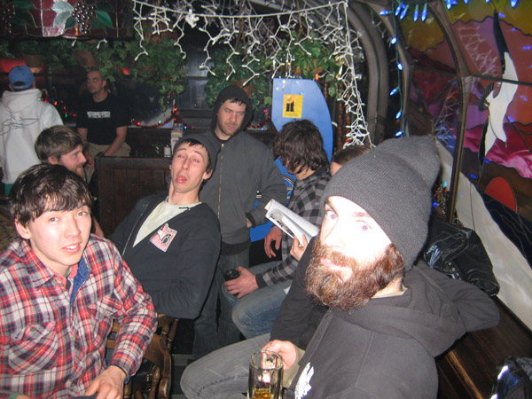 party at the Jolly Roger.