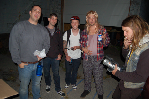 Korey Kryder, Geoff with a G, Jason Morris, Sweet Baby and a viking!