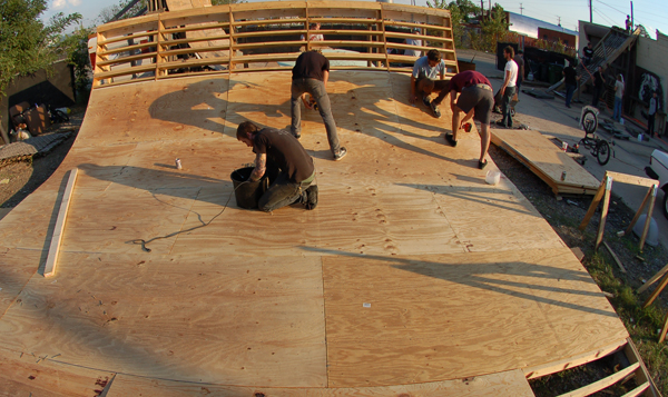 The nice big ramp....