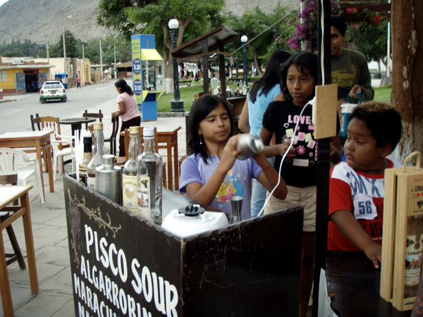 Young peruvian bartenders?