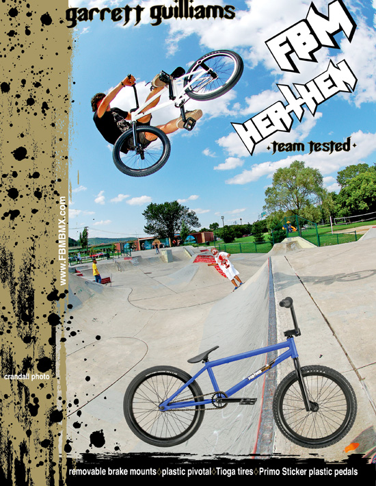 new Bmx plus ad with gary ginch