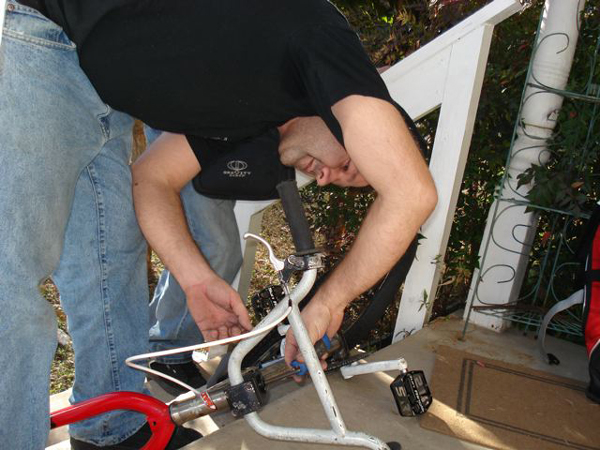 rich hoppe, expert bicycle mechanic