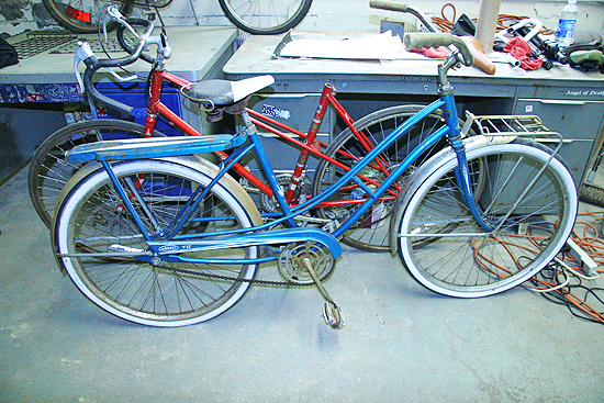 The vintage bike collection is growing around here on what seems like a daily basis.