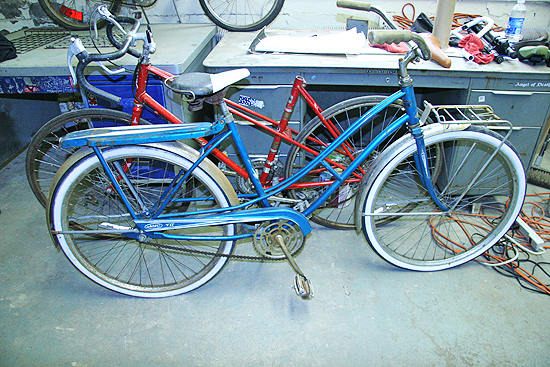 The vintage bike collection is growing around here on what seems like a daily basis.