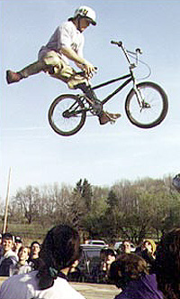 Tag, 1994 box jump comp, 3rd behind miron and Mccoy