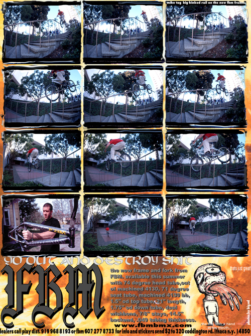 really old Mike Tag ad for the Angel Of Death...