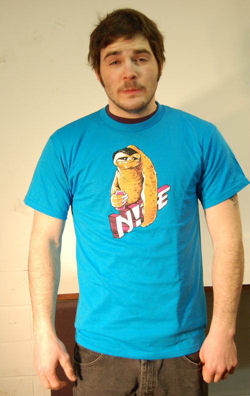 Mikey modeling some Nice clothing