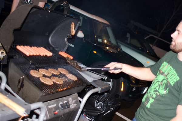 heavy grillin...