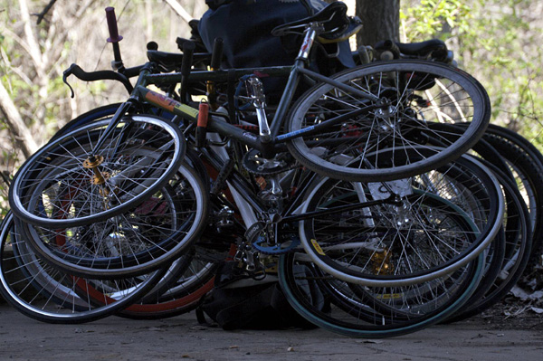 bikes, bikes, bikes.