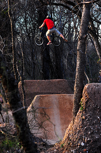 Eric Hennessey at eastside trails in Austin Texas