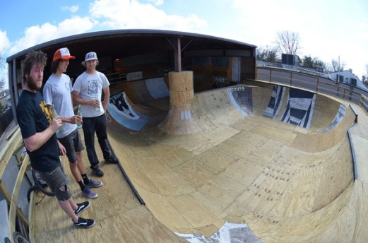 Ryan Corrigan and a wooden swimming pool!