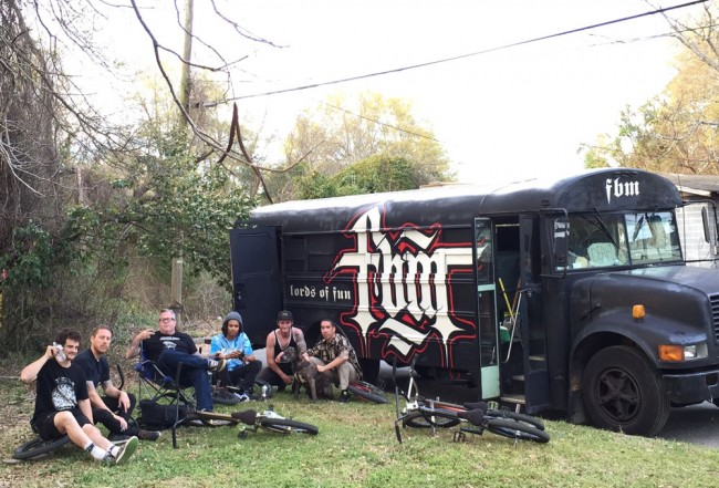 Campin in the hood
