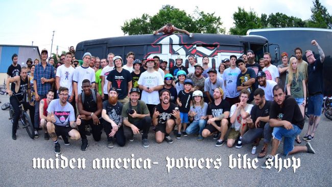 Maiden America- Powers bike shop!