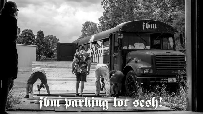 …in the Parking Lot!