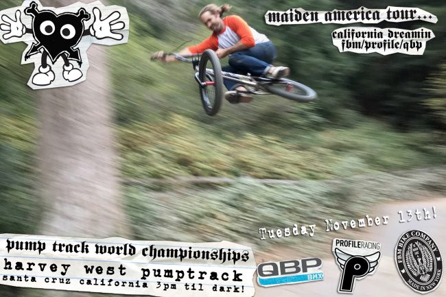 Maiden America – Pump Track Worlds!